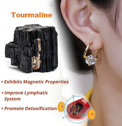 Lymphvity MagneTherapy Germanium Earrings(Limited Time Discount 🔥 Last Day)-Moissanite