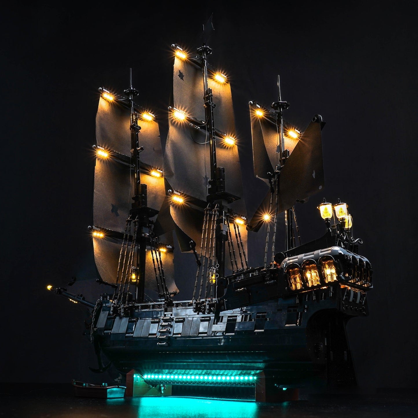 BrickBling Light Kit for LEGO Icons Captain Jack Sparrow's Pirate Ship 10365