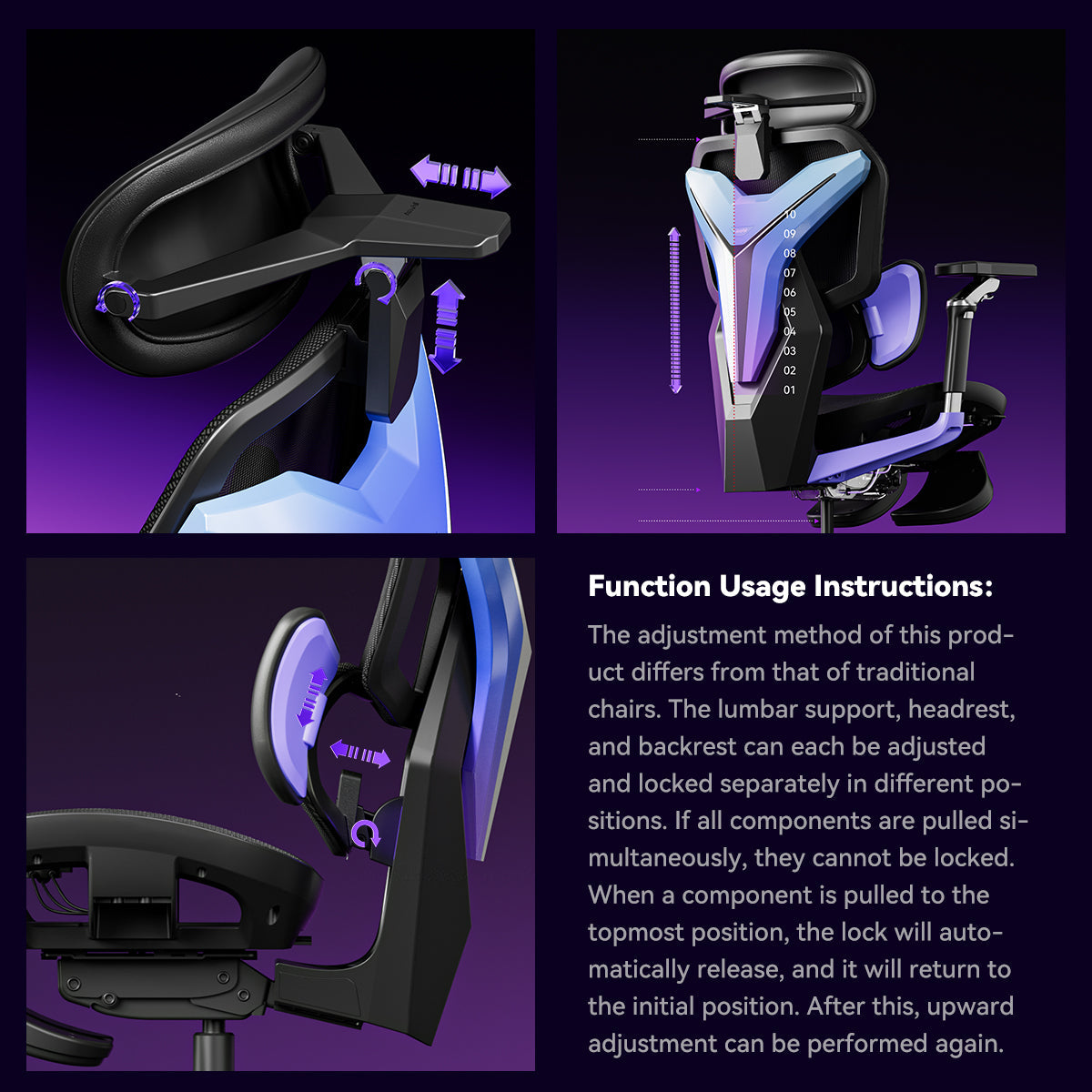 AutoFull G7 Ergonomic Gaming Chair [🕊️World Peace Sale]